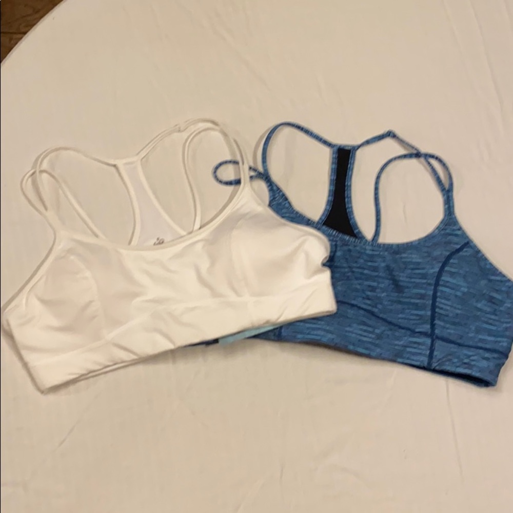 Large White, XL Blue Cozy Orange Milla Bra